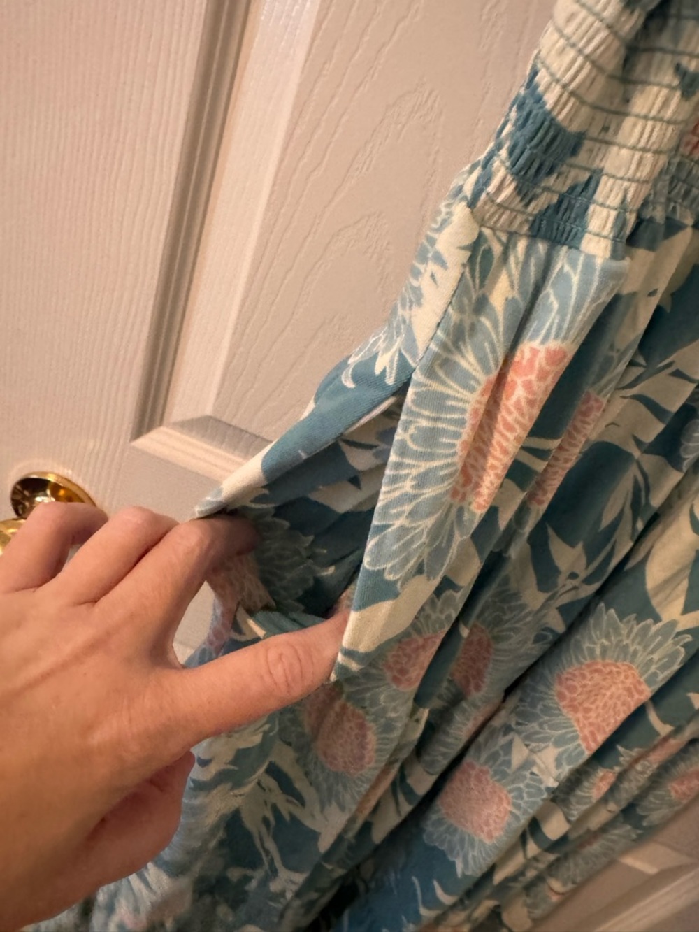 Market & Spruce from Stitch Fix Floral Midi Dress-XL, worn once - Picture 3 of 7